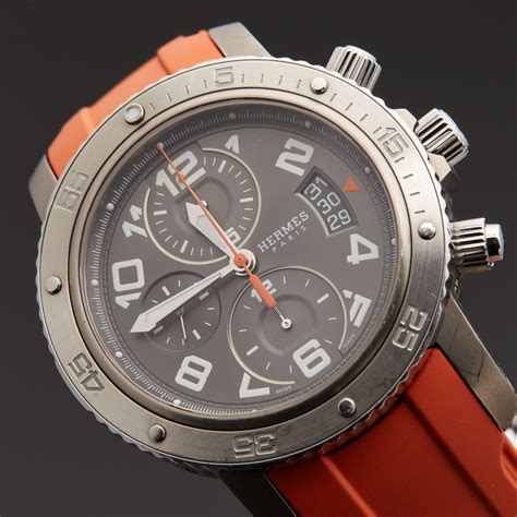 hermes clipper chronograph.